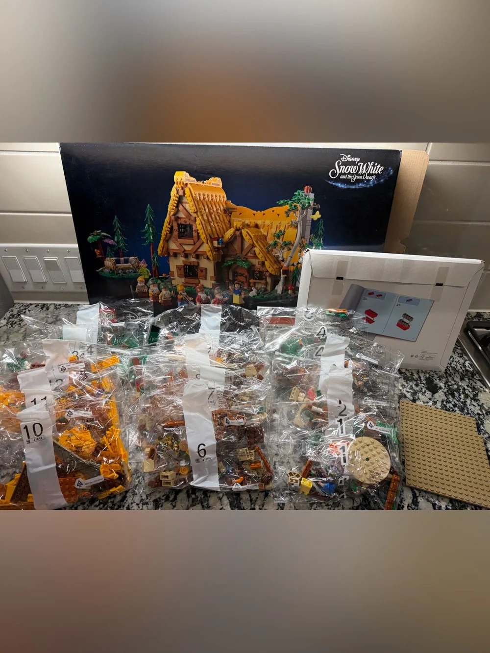 New LEGO Disney Snow White Cottage Set (43242)